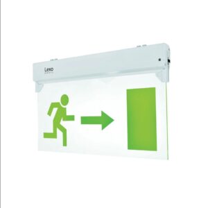 Señalética Banderola LED Salida 6 Horas con Indicador - VKB